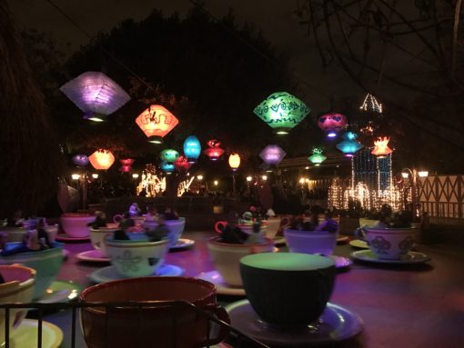 Disney's Alice Spinning Tea Cups