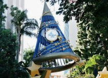 A photo of Michey's Hat outside DIsneyland Hotel