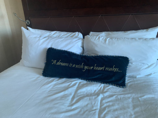 Disneyland Hotel Pillow